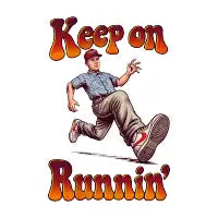 Keep on Runnin' T-Shirt - design
