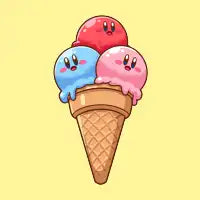 Kirby Ice Cream - design