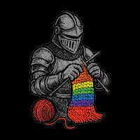 Knitting Knight - design
