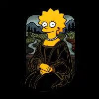 Mona Lisa S. T-Shirt - design