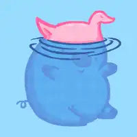 Pink Duck - design