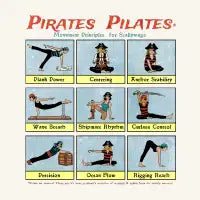 Pirates Pilates - design