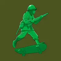 Skater Soldier - design