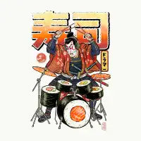 Sushi Drummer - design