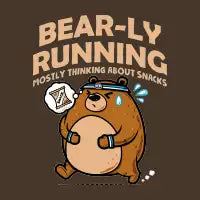 BEAR-LY RUNNING - design