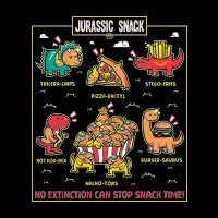 Jurassic Snack - design