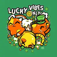 Lucky Vibes Only - design