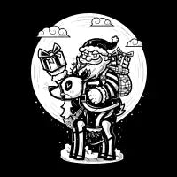 Th Dark Santa - design