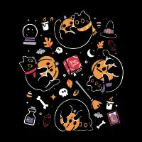 Spooky Kitten Halloween - design