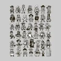 Mostly Cowboys - design