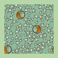 Stars and Moon Fine Art Print - design