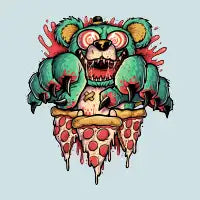 Pizza Bear - design