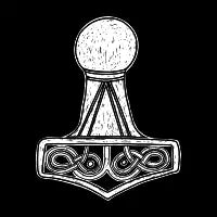 Knotwork Mjolnir - design