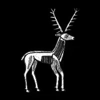 Stag from the Gundestrup Cauldron - design