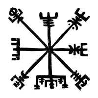 Vegvisir Block Print - design