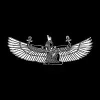 Winged Isis Ancient Egyptian Goddess Figure - design