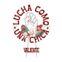 Lucha Como Una Chica - design