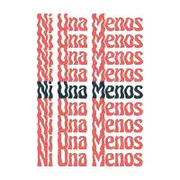Ni Una Menos - design