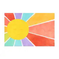 Rainbow Sun - design