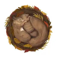 Sleeping Squirrels - design
