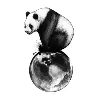 Giant panda - design