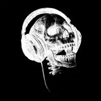 Music Forever (White Skull) - design