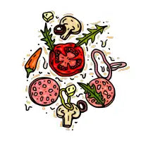 Pizza All Over - design