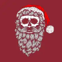 Skull Santa - design