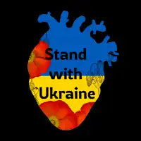 STAND WITH UKRAINE. SUPPORT UKRAINE - design