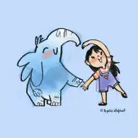 Elephant Heart Girl - design