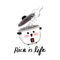 Rice is Life - design