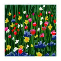 Flower patch - design