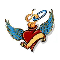 Heart flame - design