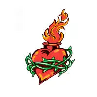 Heart with thorns - design