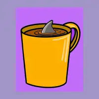 Shark coffee - design