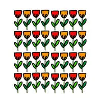 Tulip Flower Pattern - design