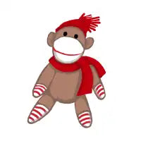 Winter Sock Monkey - design