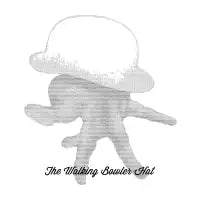 The Walking Bowler Hat – black - design