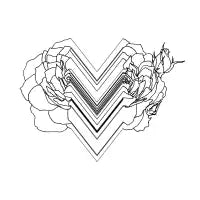 Heart Rose - design
