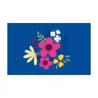 Blue Floral - design