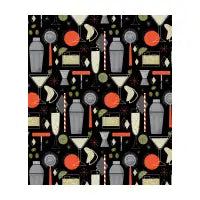 Cocktail Hour Socks - design