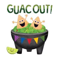 Guac Out - design