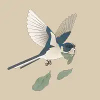 Swallow in Flight - design