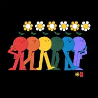 Pride Friends for Charity (Black) - design