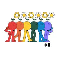 Pride Friends for Charity (White) - design