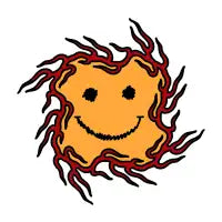 Flaming Happiness - design