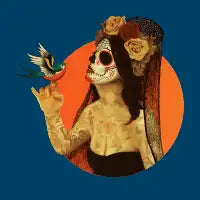Calavera Princess - design