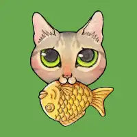 Cat nom-nom - design