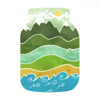Geography in a jar - design