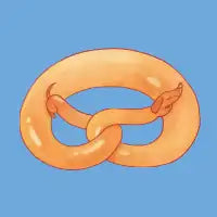 Pretzel the dog - design